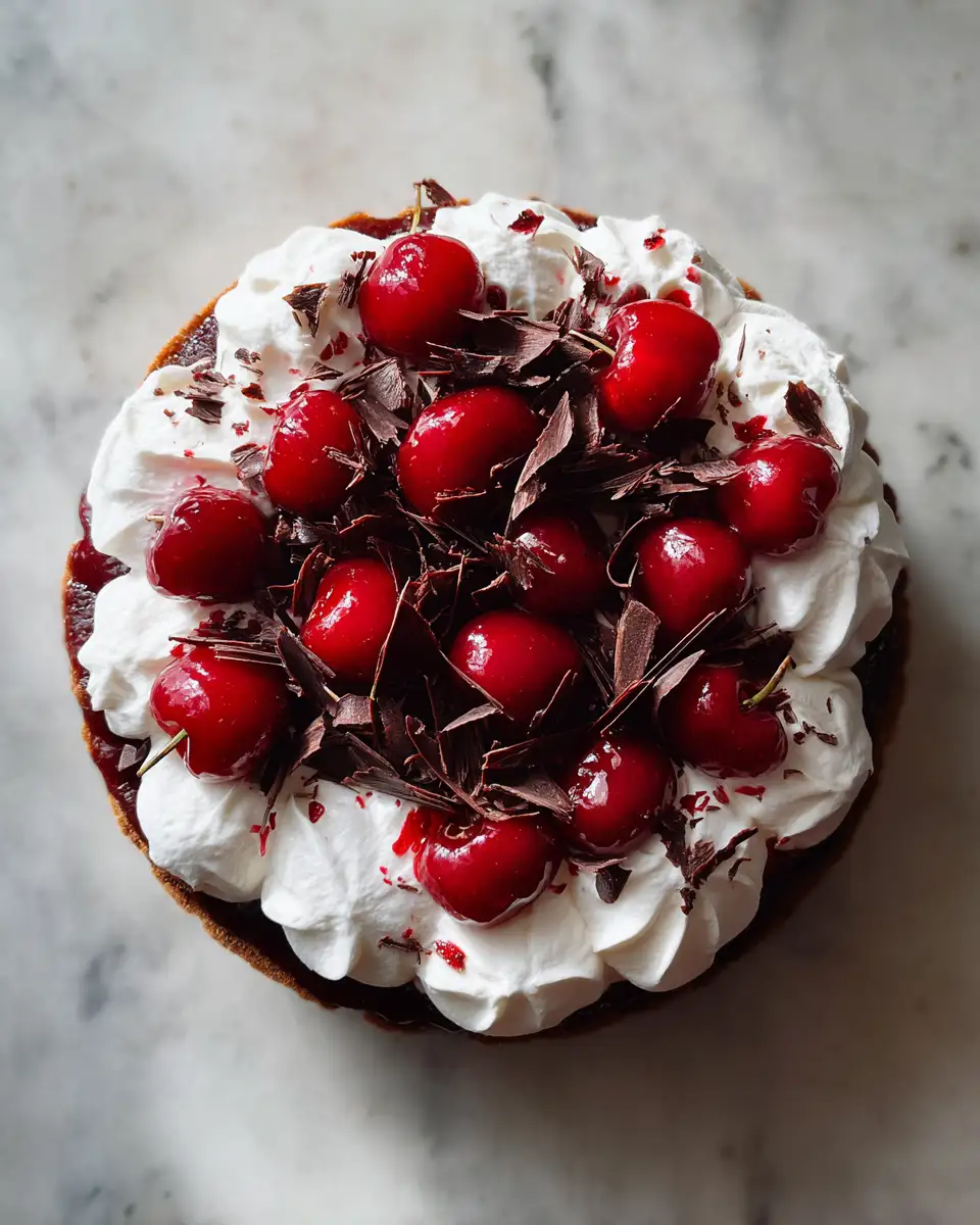 Final dish - Decadent Cherry Muhallebi: A Delightful Twist on a Classic Dessert