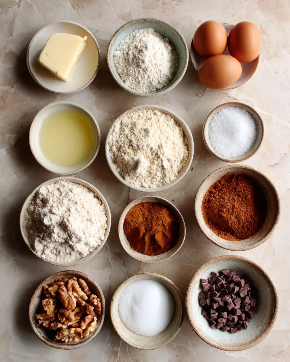 Ingredients for Irresistibly Chewy Pumpkin Spice Cookies Perfect for Fall