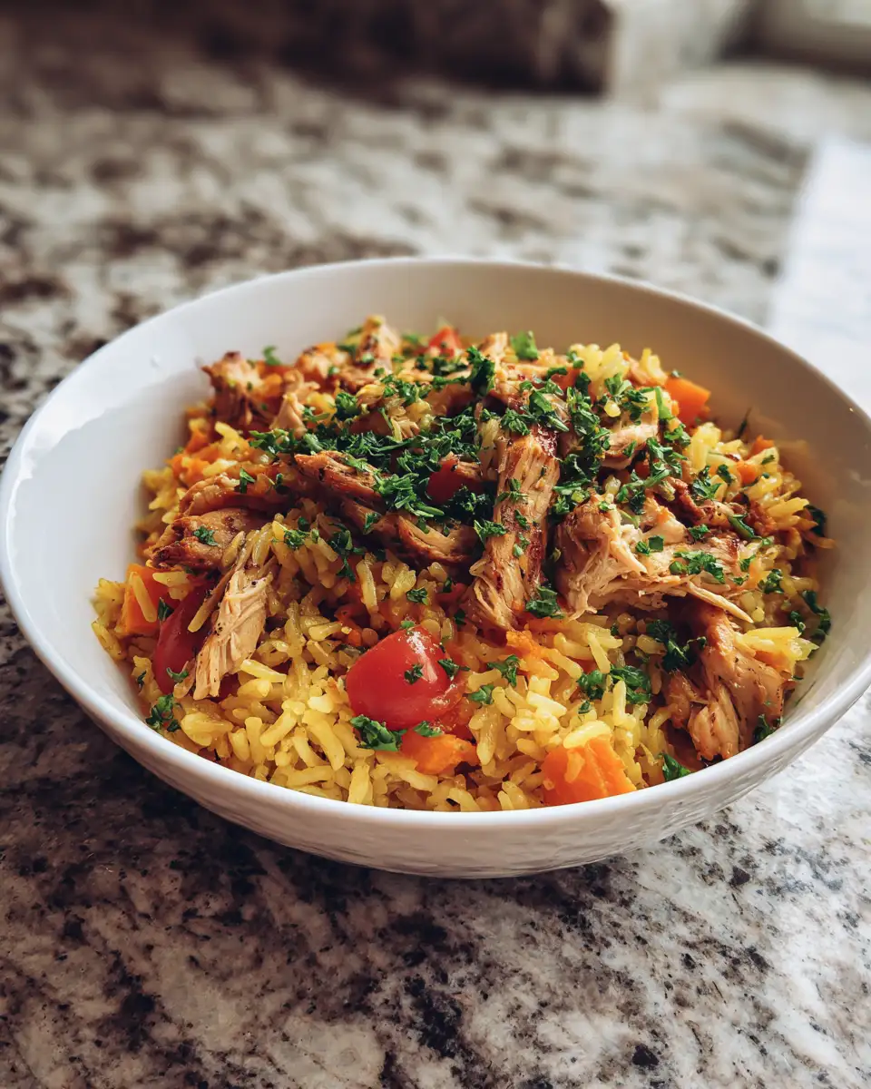 Final dish - Delicious Chicken and Sweet Potato Rice Bowl Recipe You Need to Try