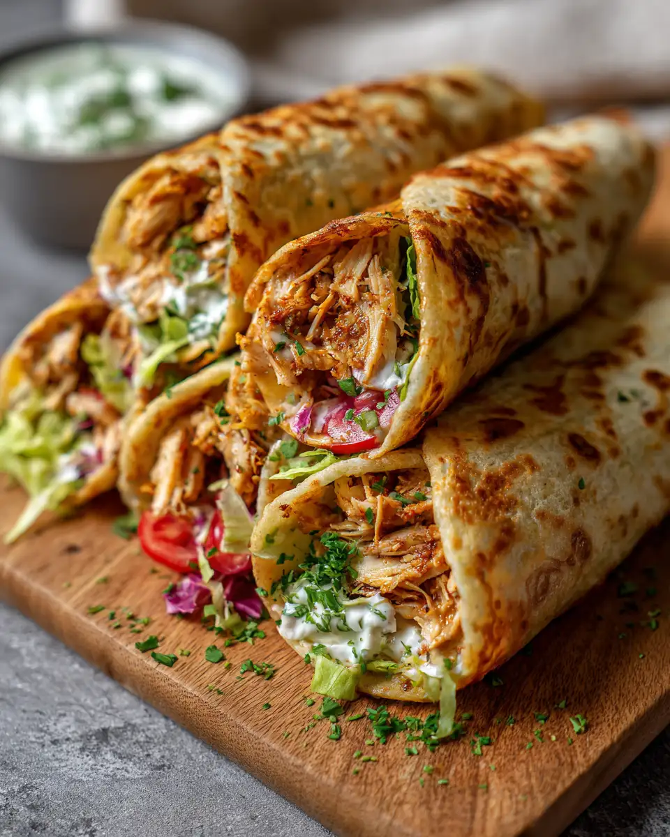 irresistible Chicken Crepes Shawarma for every Shawarma lover - Featured Image