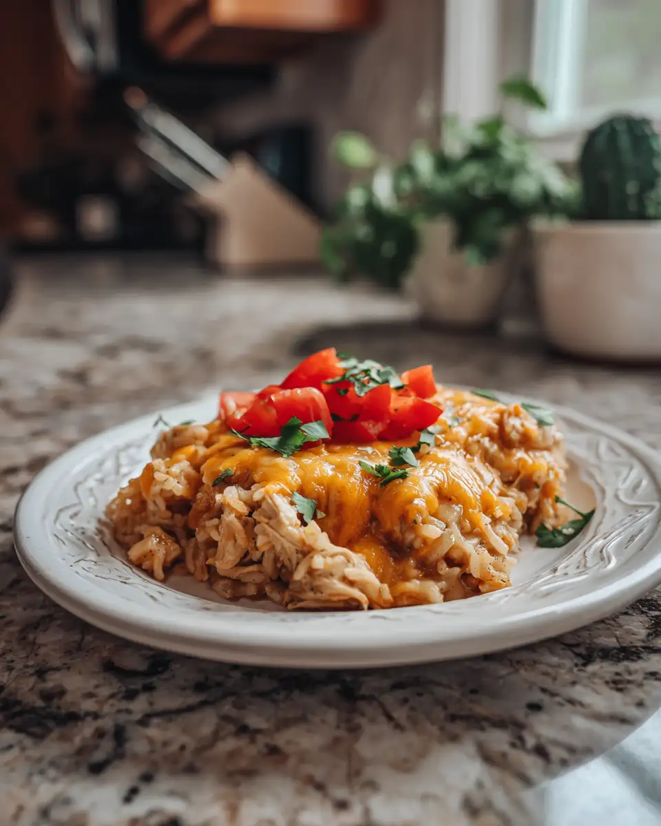 Deliciously Easy Chicken Enchilada Rice Casserole Your New Favorite Comfort Food - Featured Image