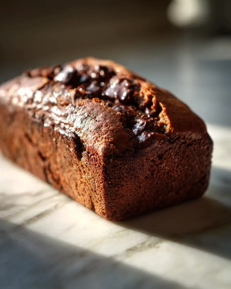 Final dish - Decadent Chocolate Espresso Banana Bread Recipe to Satisfy Your Sweet Tooth
