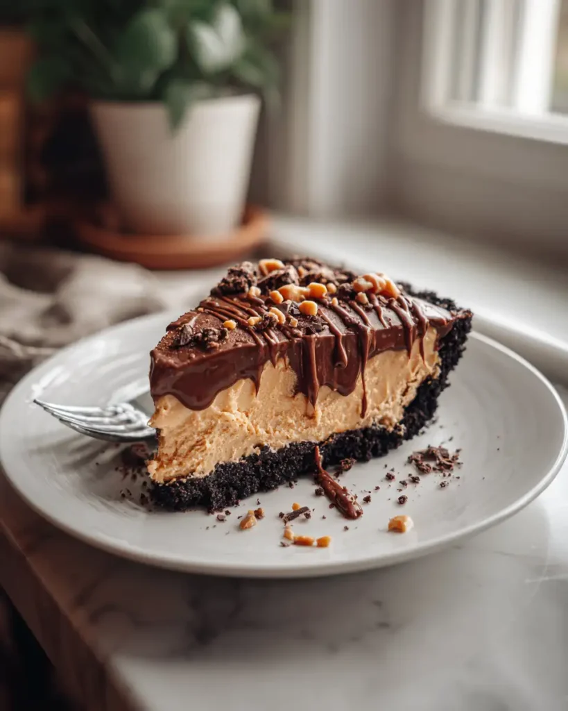 Decadent Delight: Dive into the Ultimate Chocolate Peanut Butter Pie - Featured Image