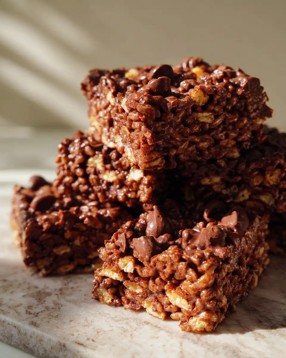 Final dish - Irresistible Chocolate Rice Krispies Treats You Can't Miss