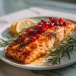 Festive Flavor Fest: Irresistible Christmas Baked Salmon with Honey Butter Glaze - Featured Image