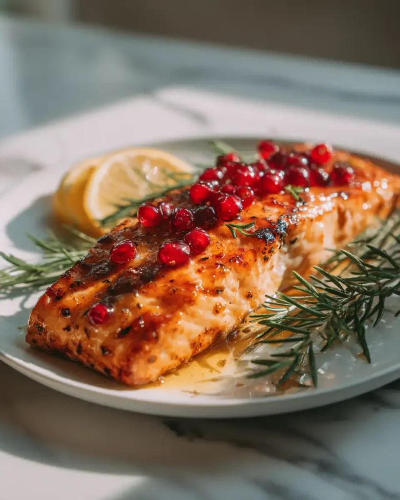 Festive Flavor Fest: Irresistible Christmas Baked Salmon with Honey Butter Glaze - Featured Image