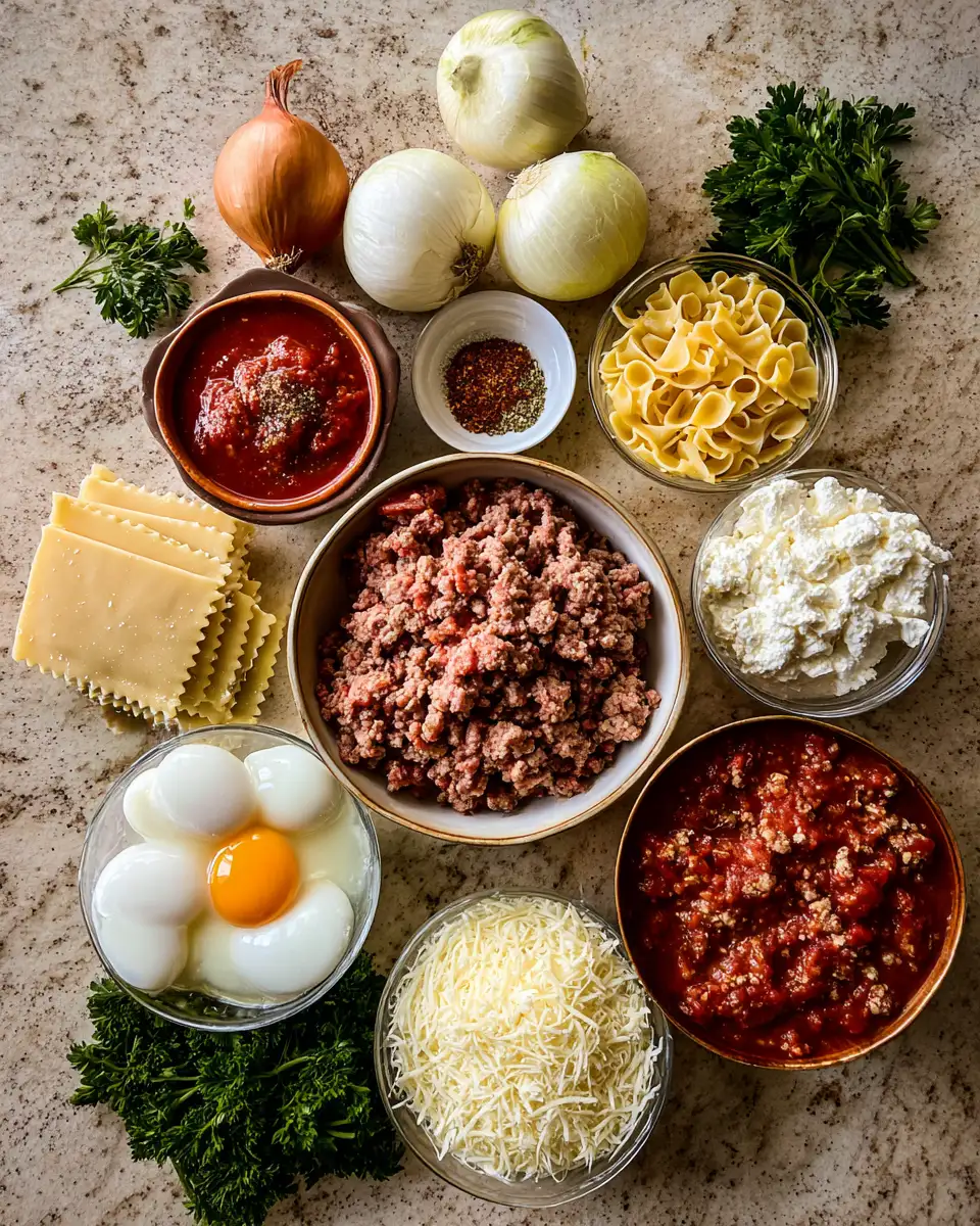 Ingredients for Ultimate Christmas Eve Lasagna Lover's Guide to Festive Feasts
