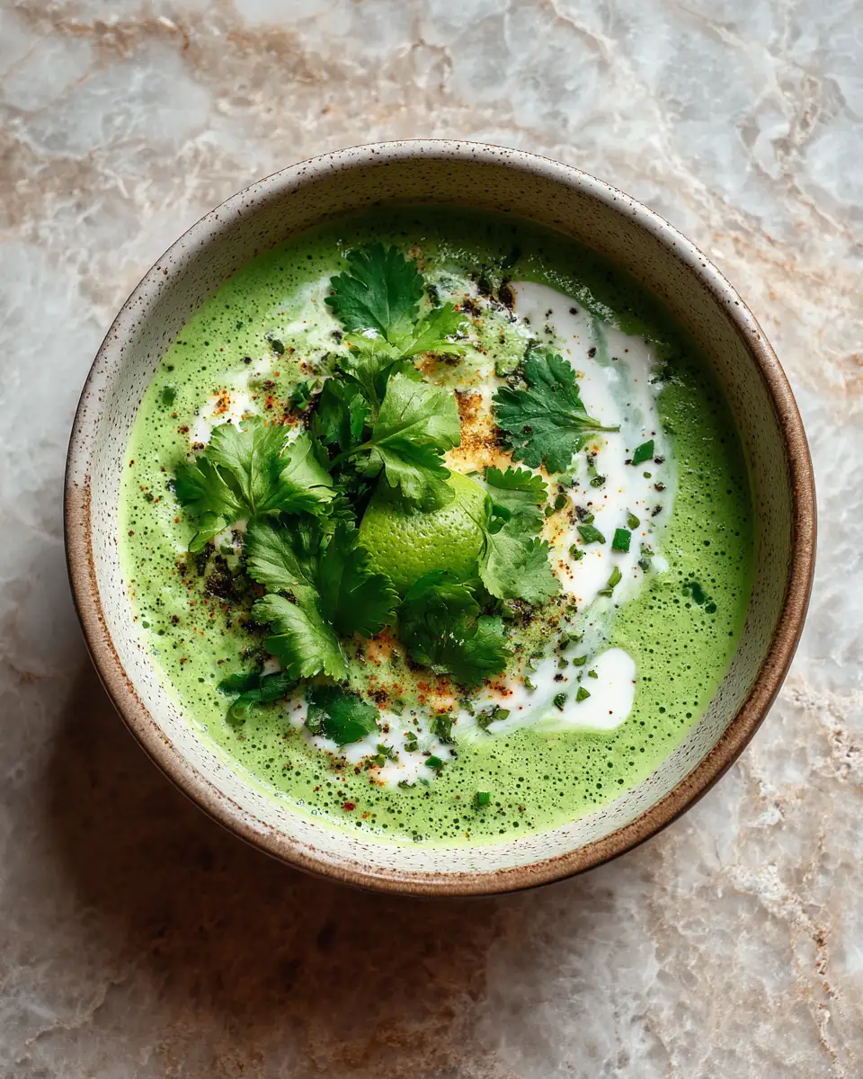 Final dish - The Ultimate Guide to Making Fresh Cilantro Lime Crema at Home