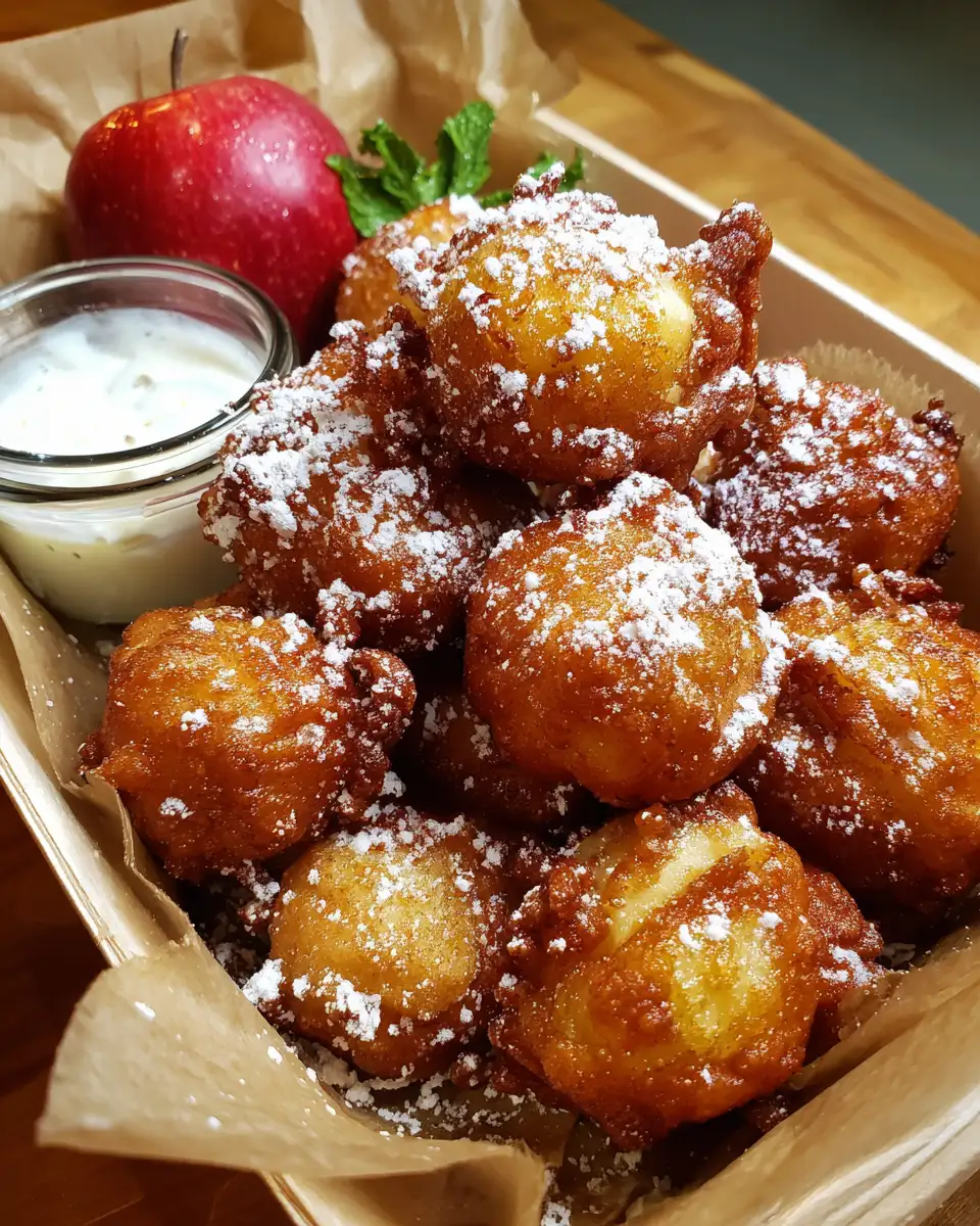 Ingredients for Irresistible Cinnamon Glazed Apple Fritter Bites to Satisfy Your Sweet Tooth