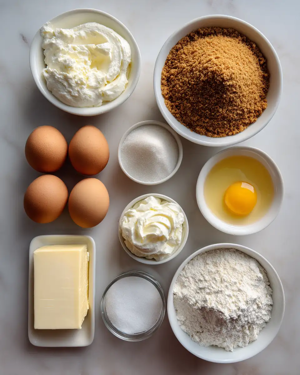 Ingredients for Indulge in the Ultimate Classic New York Cheesecake Experience