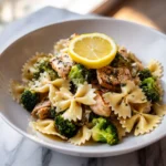 Saddle Up for Flavor Cowboy Lemon Bowtie Chicken Pasta with Broccoli - Featured Image