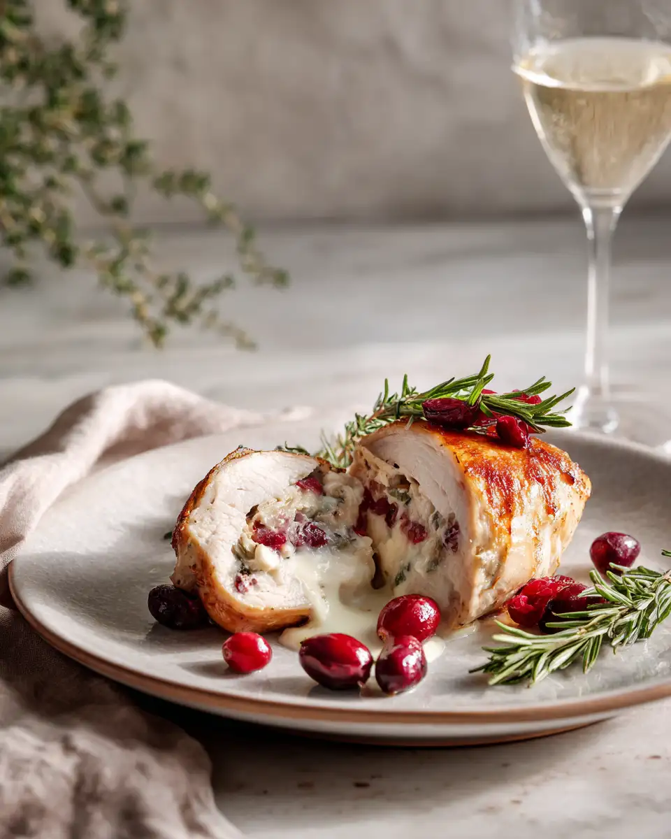 Irresistible Cranberry Brie Stuffed Chicken Recipe for Ultimate Flavor Bliss - Featured Image