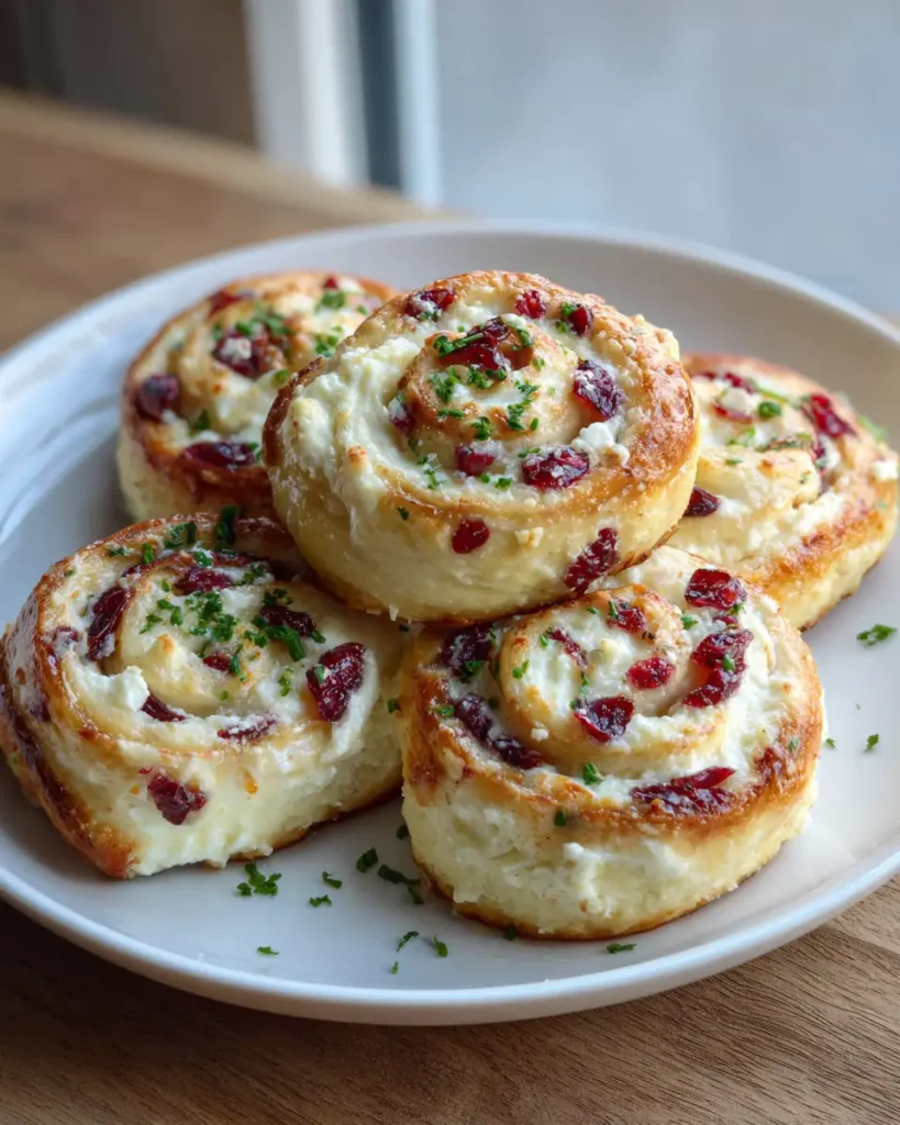 Delicious Cranberry Feta Pinwheels with Cream Cheese Perfect for Any Occasion - Featured Image