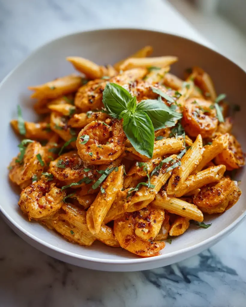 Irresistible Creamy Cajun Shrimp Pasta Recipe with Penne - Featured Image