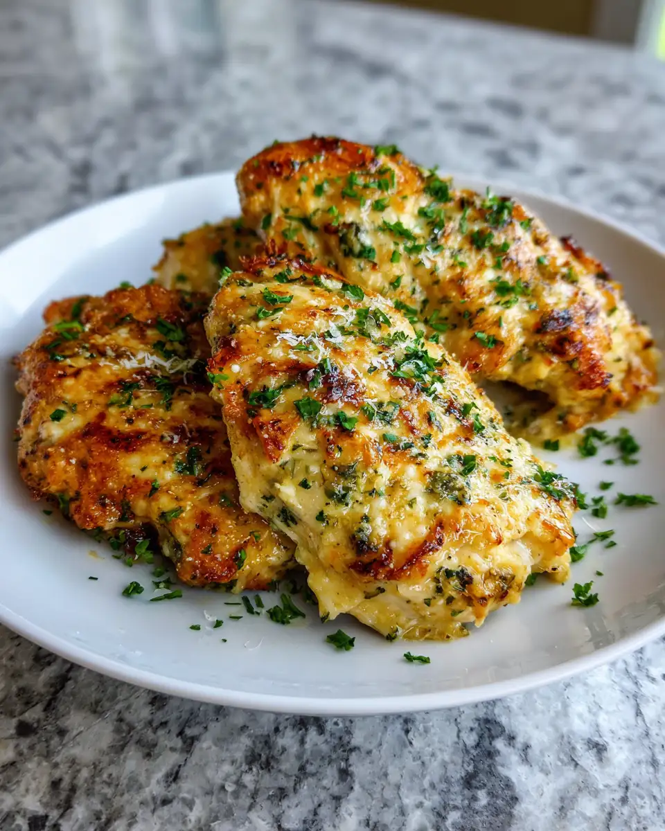 Final dish - Irresistible Creamy Garlic Parmesan Chicken Recipe to Satisfy Your Cravings