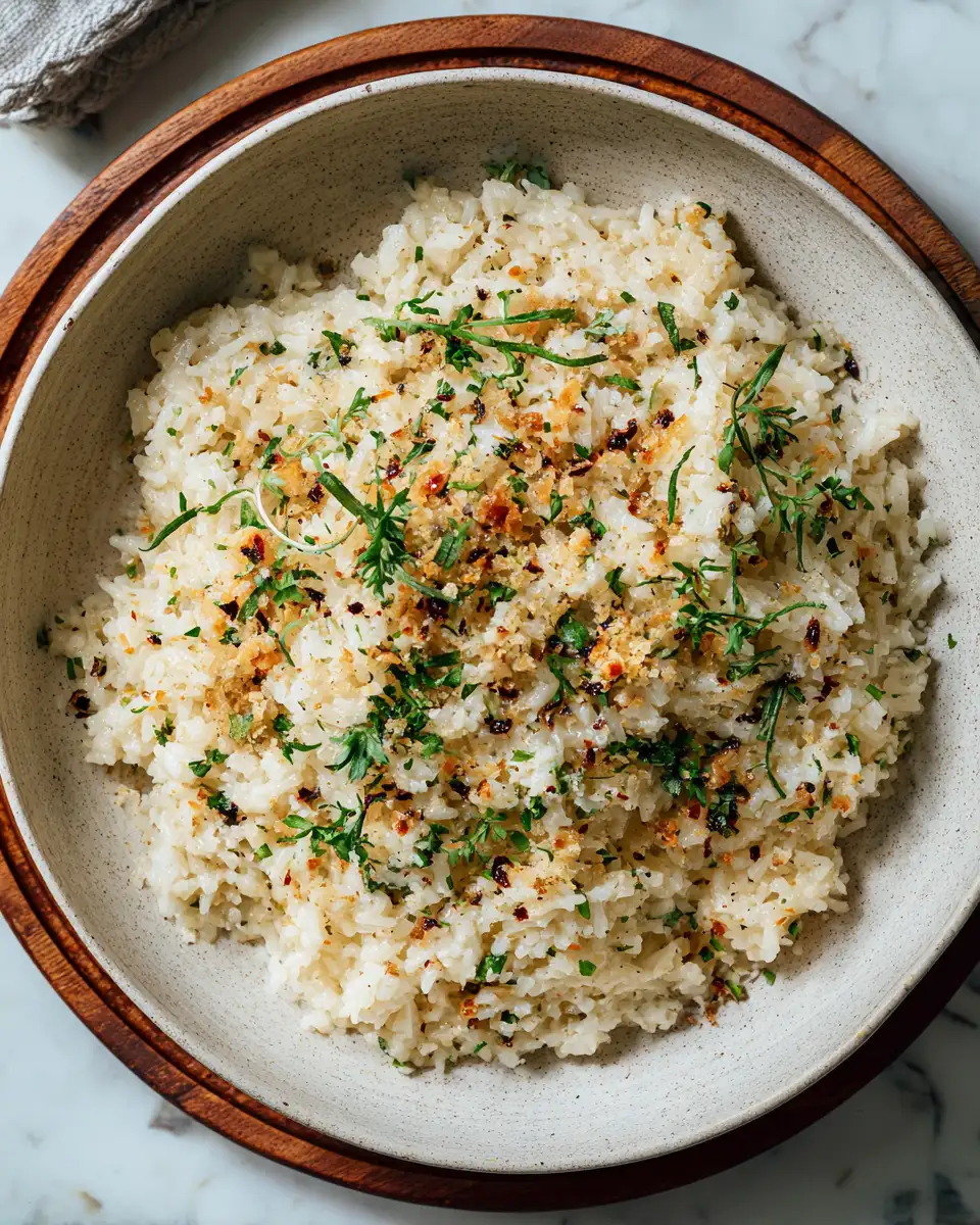 Final dish - Irresistibly Delicious Creamy Parmesan Rice Recipes to Satisfy Your Cravings