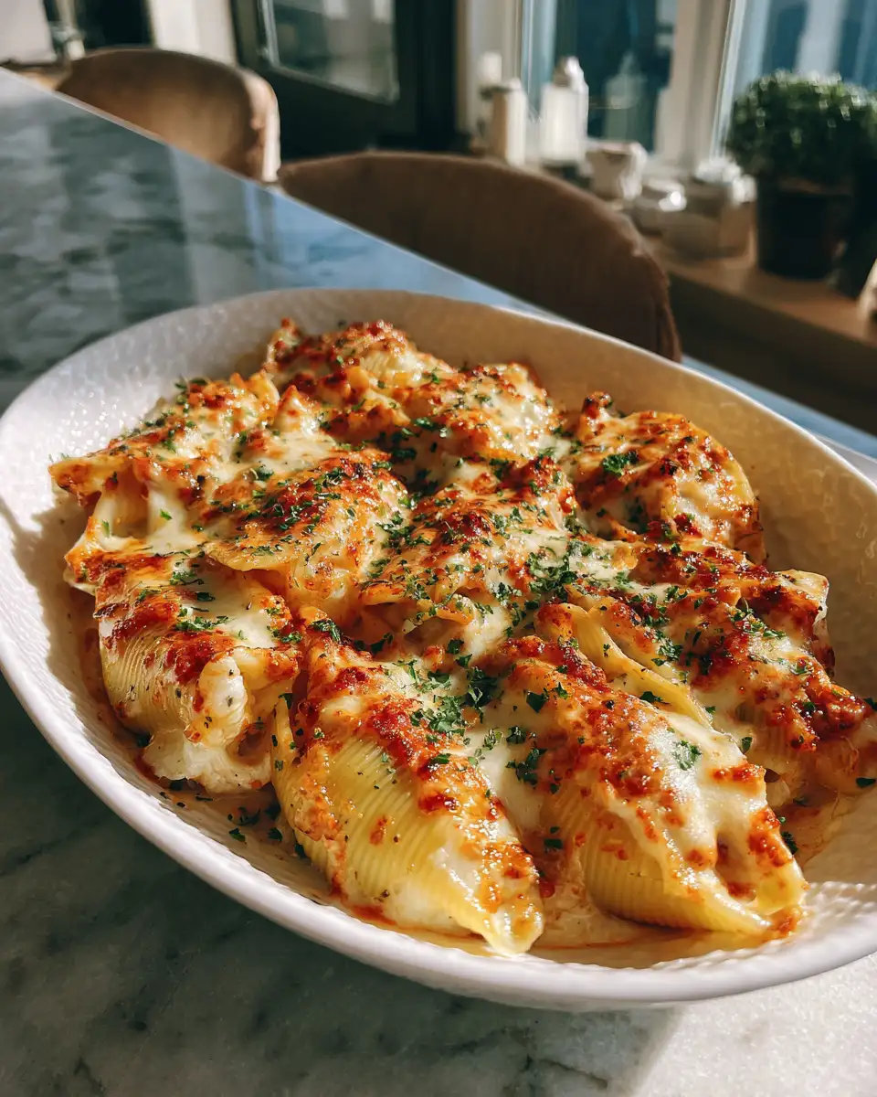 Deliciously Decadent Creamy Seafood Stuffed Shells Your New Favorite Pasta - Featured Image