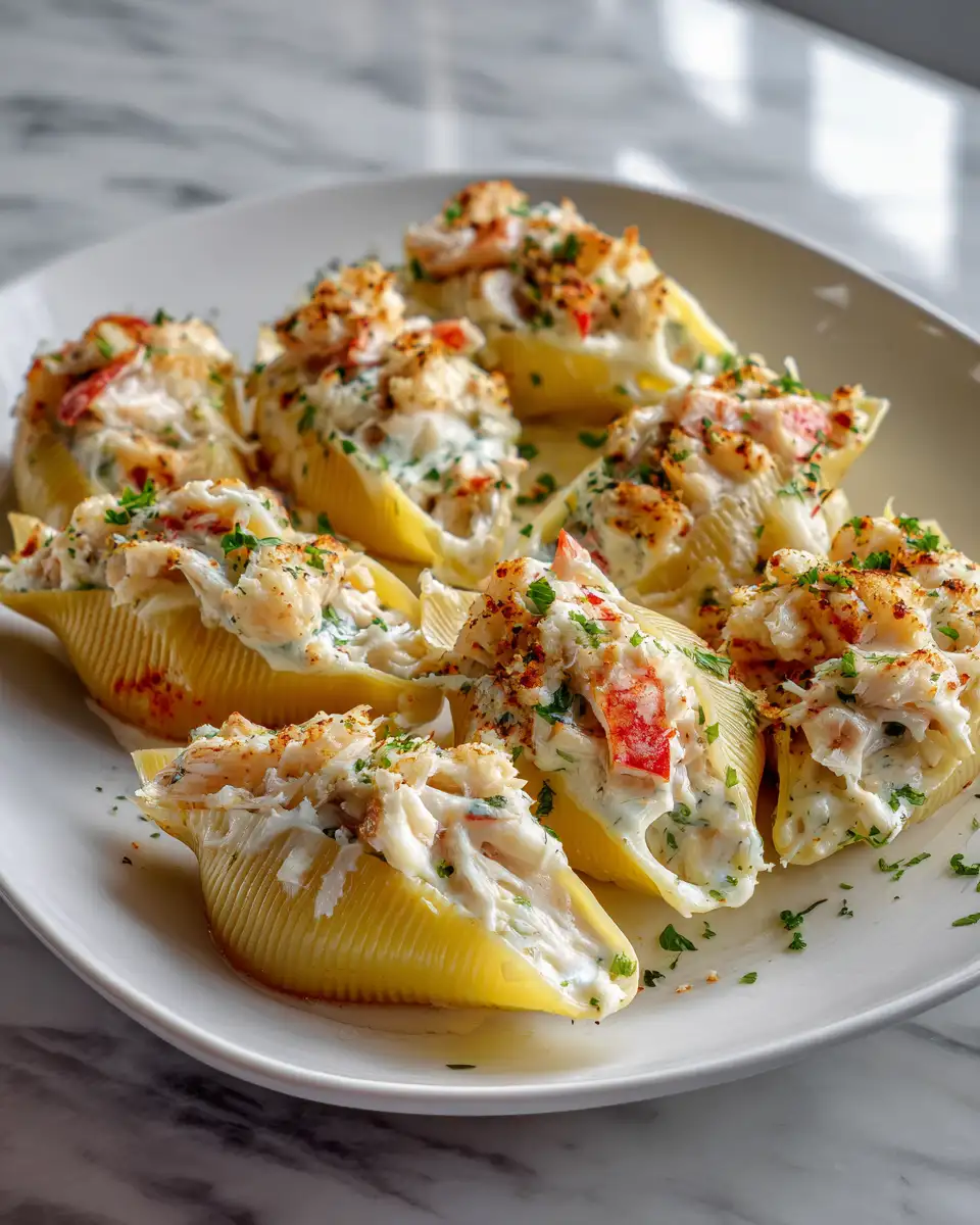 Ingredients for Deliciously Decadent Creamy Seafood Stuffed Shells Your New Favorite Pasta