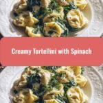 Creamy Tortellini with Spinach the Ultimate Comfort Food Delight