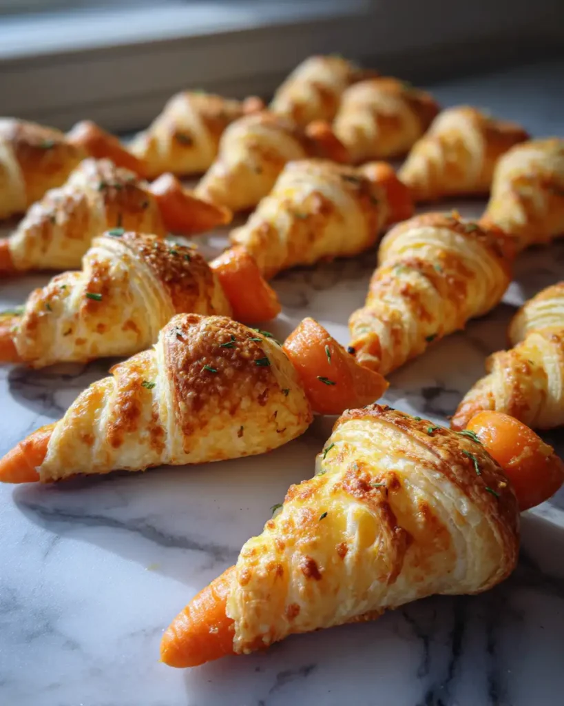 Delight Your Taste Buds with Creative Carrot Shaped Puff Pastry Snacks - Featured Image