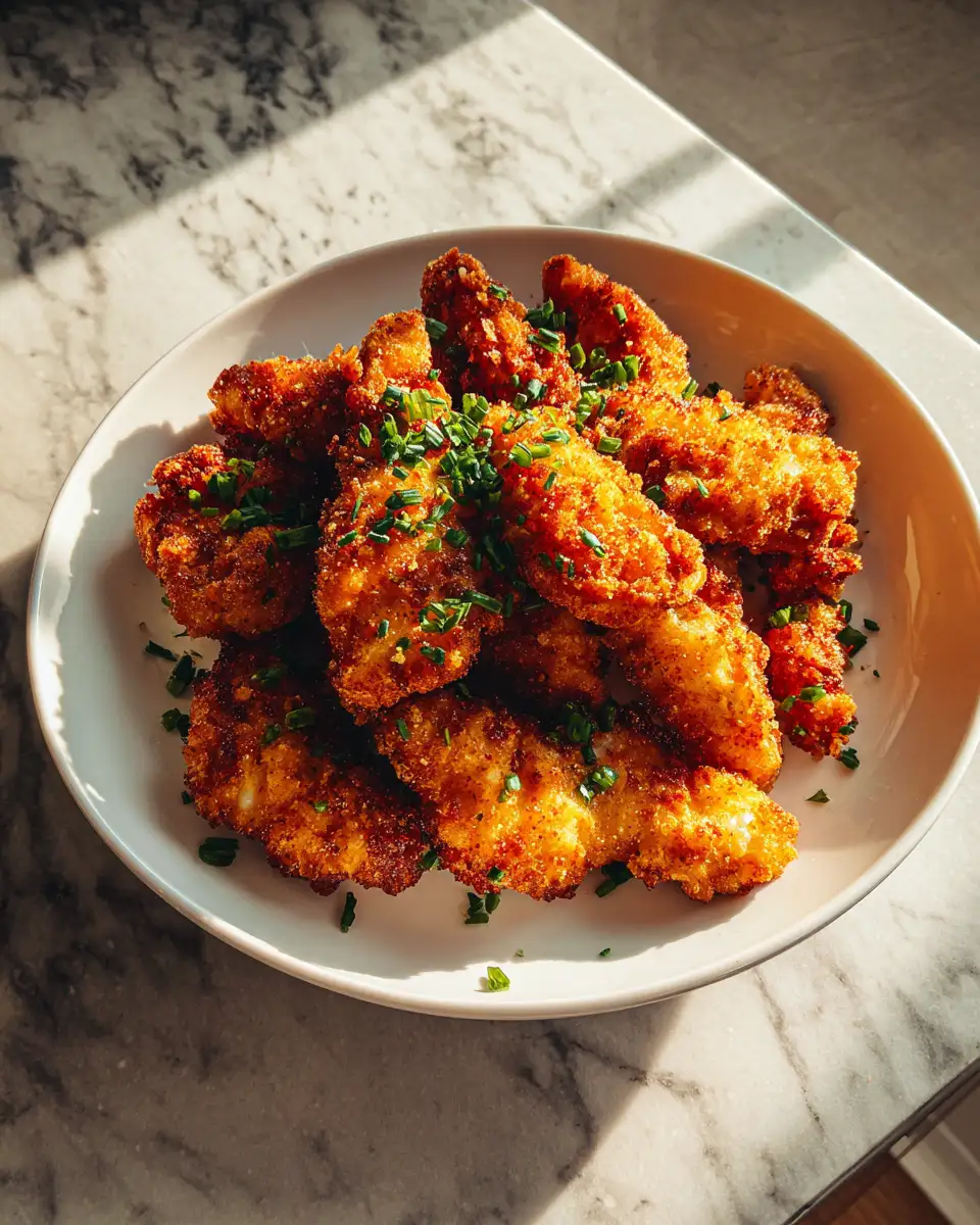 Final dish - Ultimate Crispy Chicken Tenders Lover's Guide to Perfectly Crunchy Bites