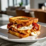 Crispy French Toast Fried Chicken Sandwich: A Breakfast Delight - Featured Image