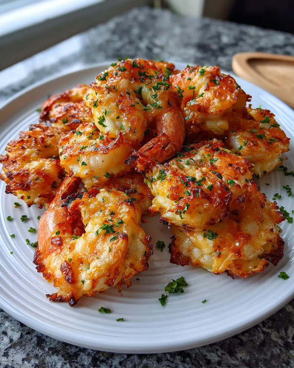 Final dish - Irresistible Crispy Garlic Cheesy Shrimp Bombs You Have to Try