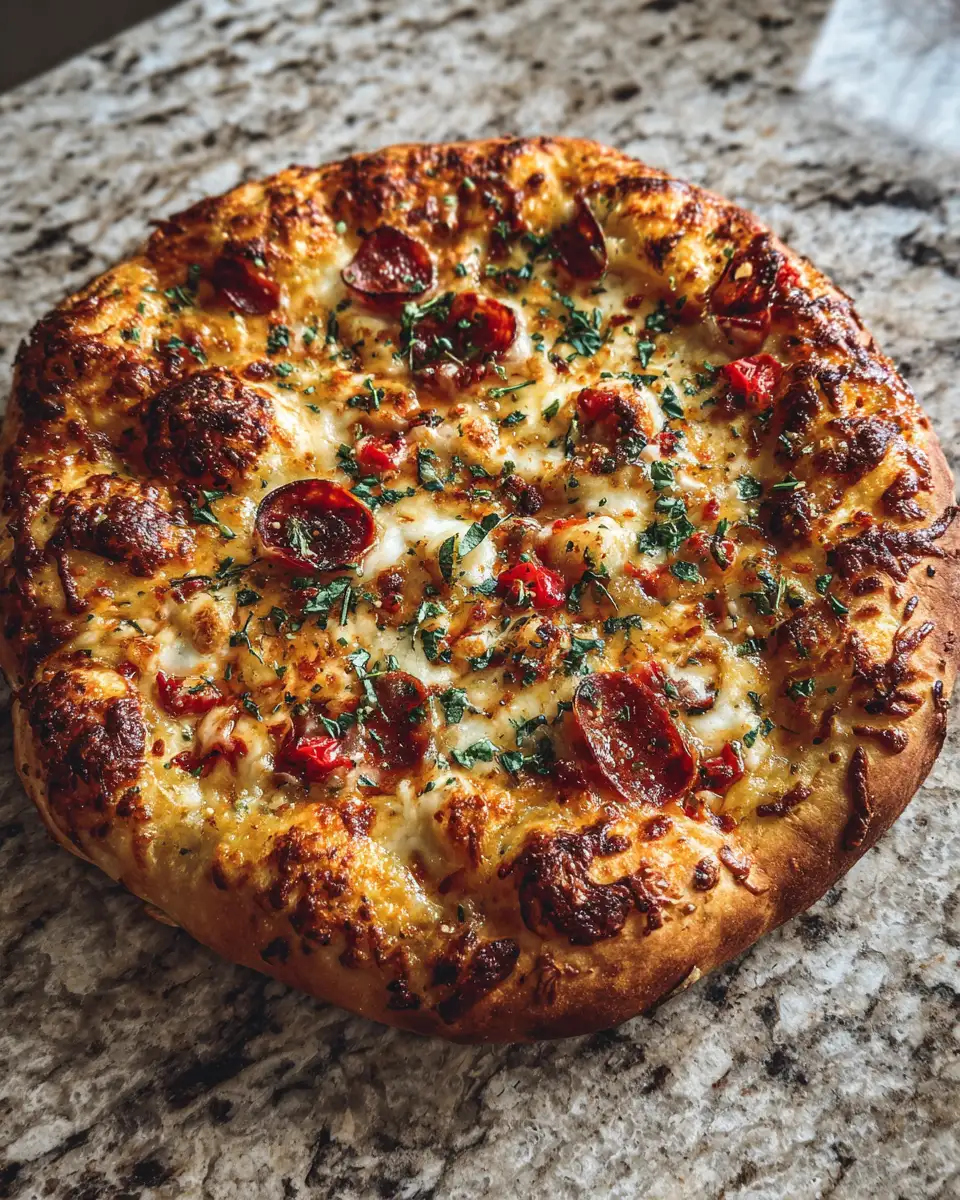 Final dish - Discover the Secret to Perfectly Crispy Homemade Pizza Every Time
