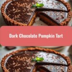 Irresistible Dark Chocolate Pumpkin Tart Perfect for Fall Indulgence