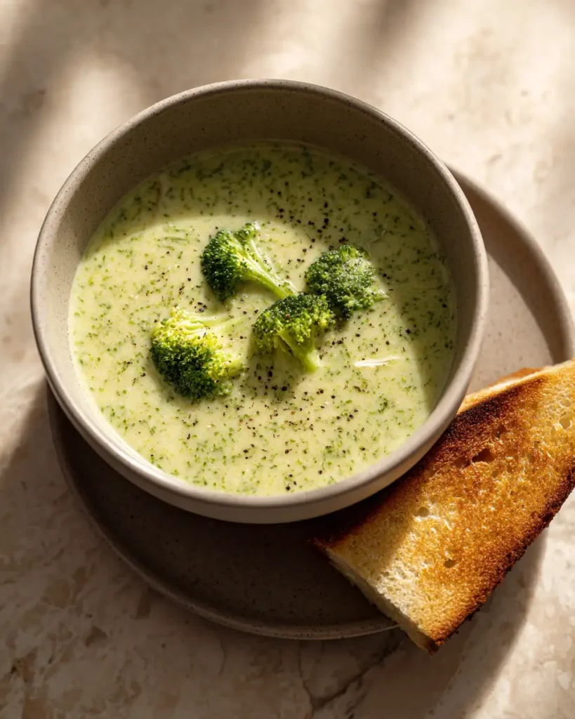Creamy Comfort in a Bowl Easy Broccoli Cheese Soup - Featured Image