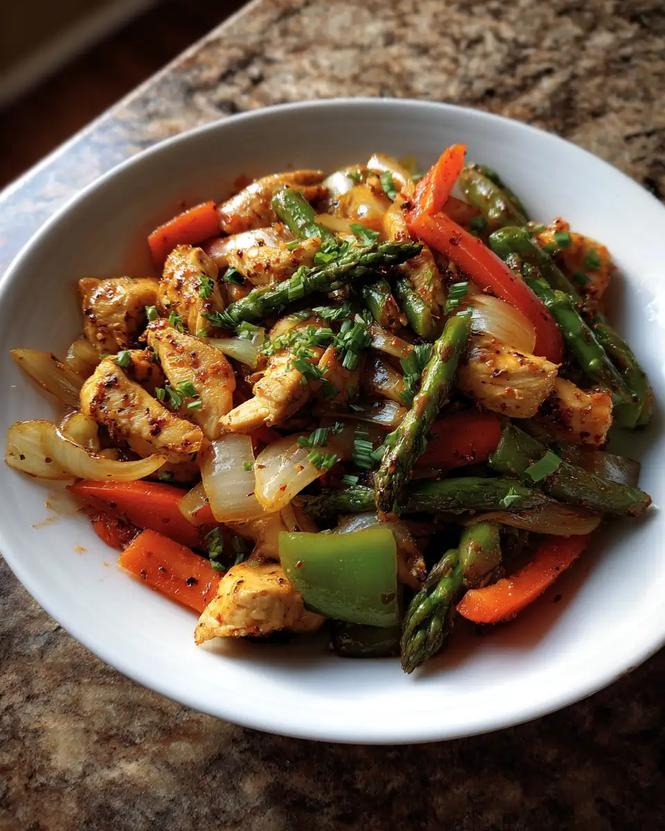 Final dish - Quick and Delicious Easy Chicken Stir Fry Recipe