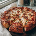Discover the Epic Stuffed Crust Pizza with the Ultimate Cheese Pull - Featured Image