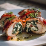 Delicious Feta and Spinach Rolled Chicken Recipe You Must Try - Featured Image