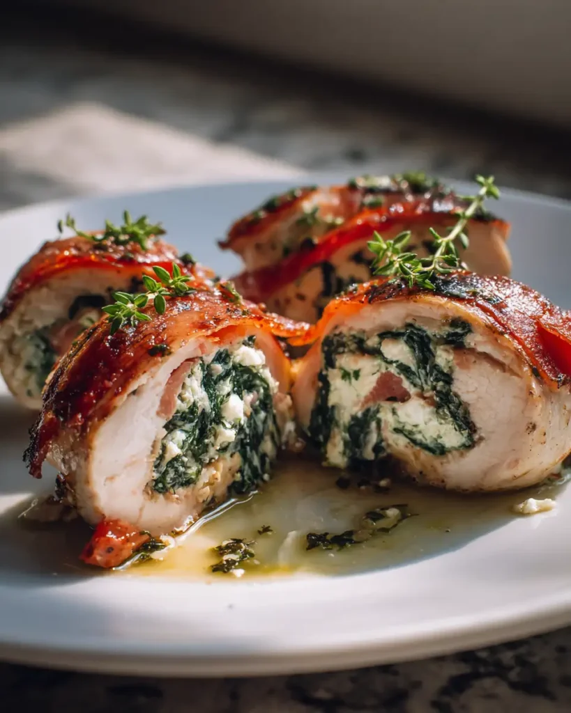 Delicious Feta and Spinach Rolled Chicken Recipe You Must Try - Featured Image