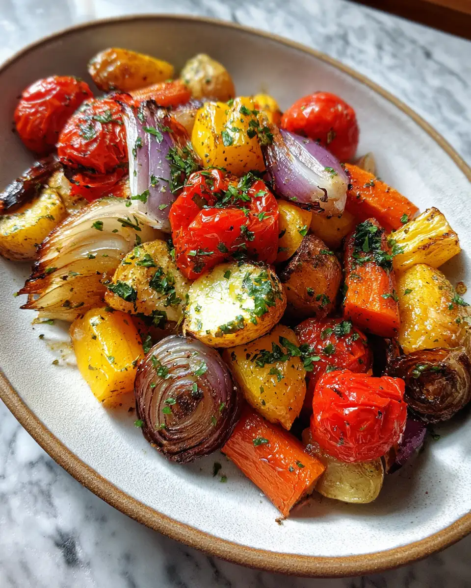 Irresistible Garlic Herb Roasted Vegetables to Elevate Your Dinner - Featured Image