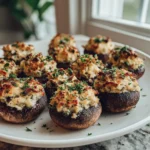 Irresistible Garlic Parmesan Stuffed Mushrooms Your Taste Buds Will Love - Featured Image
