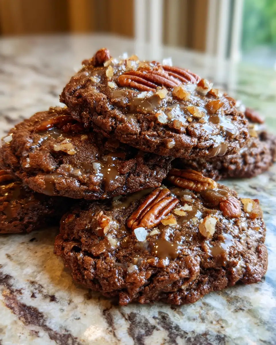 Final dish - Irresistible German Chocolate Cookies That Will Melt Your Heart