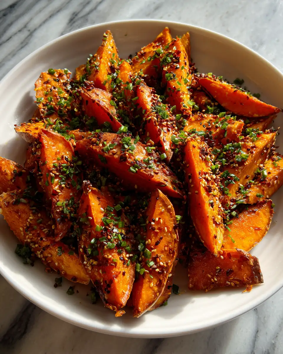 Final dish - Irresistible Golden Crunch Sweet Potatoes to Satisfy Your Cravings