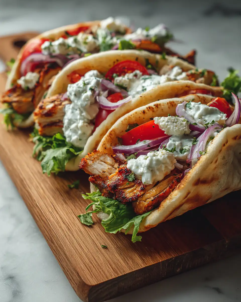 Authentic Greek Chicken Gyros Recipe That Will Transport Your Taste Buds - Featured Image