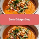 Warm Up with Authentic Greek Chickpea Soup Deliciously Comforting and Easy to Make