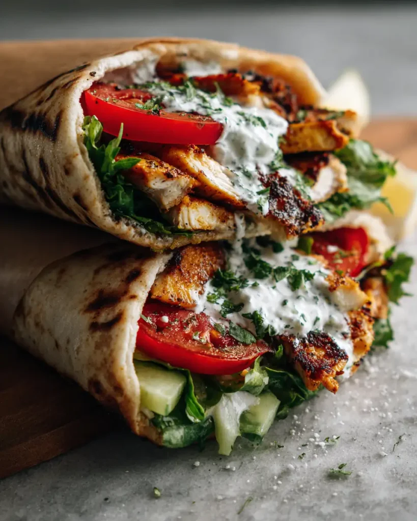 Savor the Flavor of the Perfect Grilled Chicken Gyro Sandwich - Featured Image