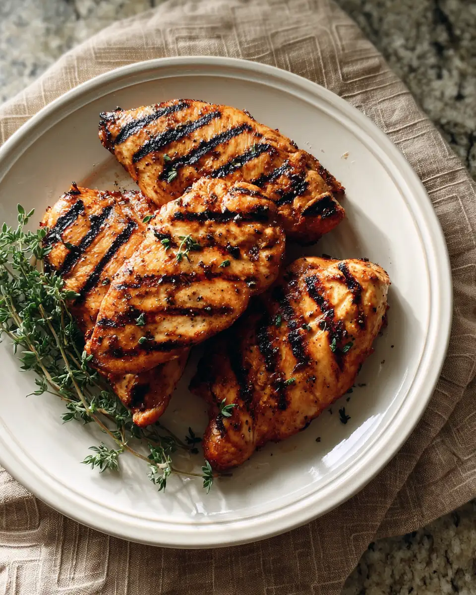 Final dish - Unlock the Secret to Juicy Delicious Grilled Chicken Marinade