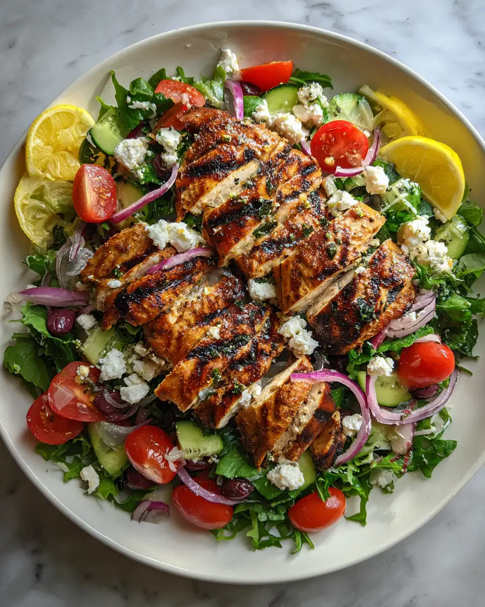 Final dish - Deliciously Fresh and Juicy Grilled Chicken Salad Ideas to Satisfy Your Cravings