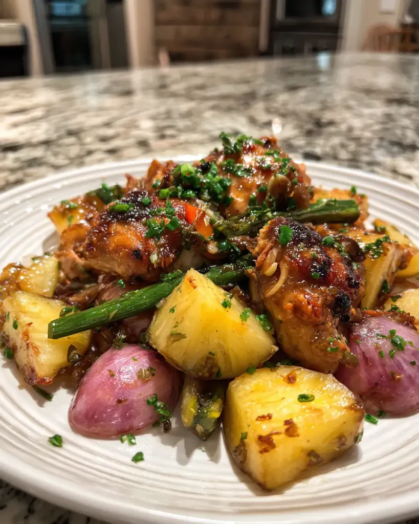 Delicious Hawaiian Chicken Sheet Pan Recipe for Easy Tropical Dinner - Featured Image