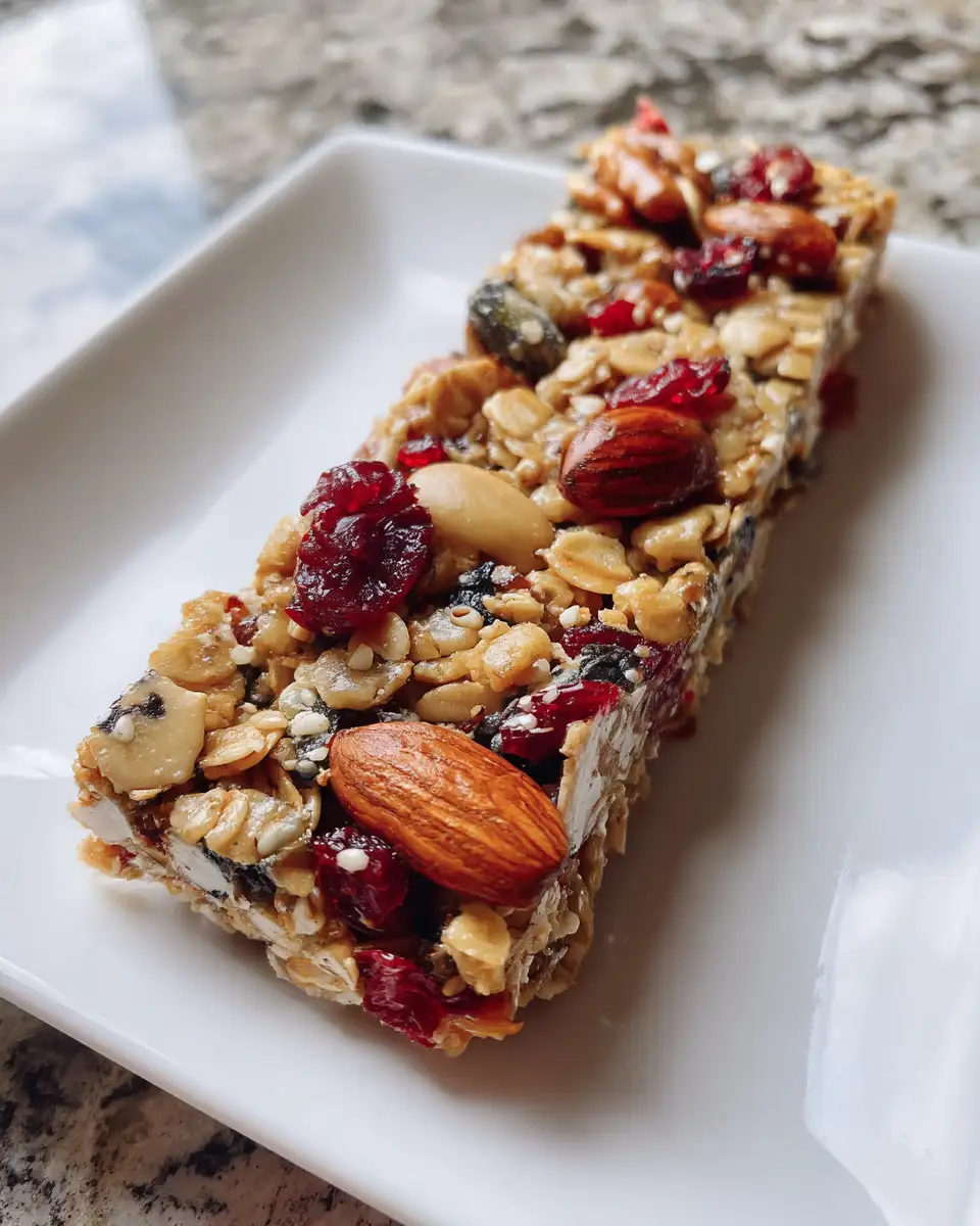 Final dish - Fuel Your Day with Delicious Healthy Chewy Granola Bars with Oats