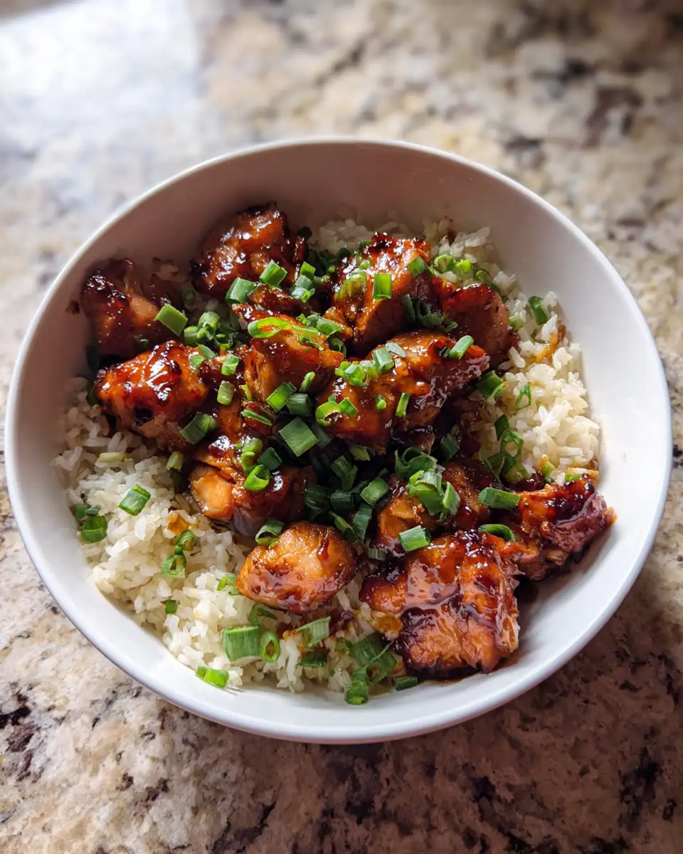 Final dish - Irresistible Hoisin Sriracha Chicken Recipe for a Flavor Explosion