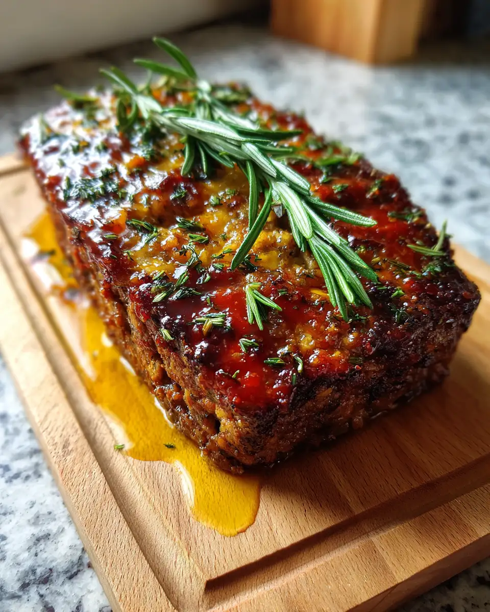 Final dish - Sweet and Savory: Irresistible Honey Barbecue Meatloaf Recipe
