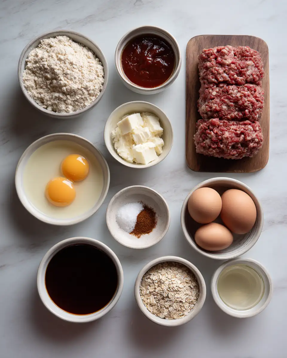 Ingredients for Sweet and Savory: Irresistible Honey Barbecue Meatloaf Recipe