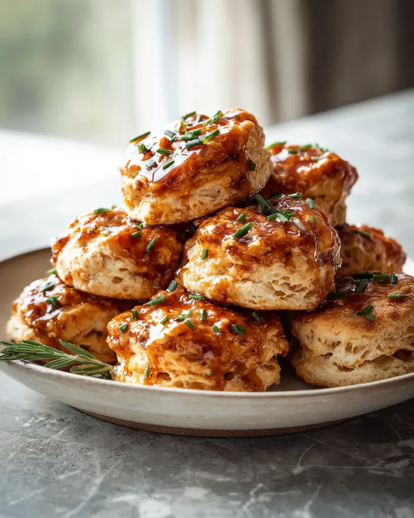 Irresistible Hot Honey Chicken Biscuits That Will Make Your Taste Buds Dance - Featured Image