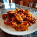 Sweet Heat and Smoky Bliss: Irresistible Hot Honey Peach Wings - Featured Image